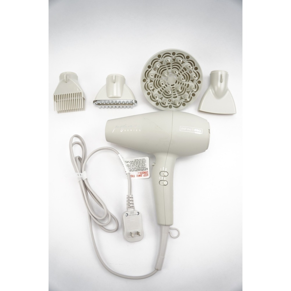 Conair Infiniti Pro Performa Series Ionic Ceramic Hair Dryer + Attachments VGC
